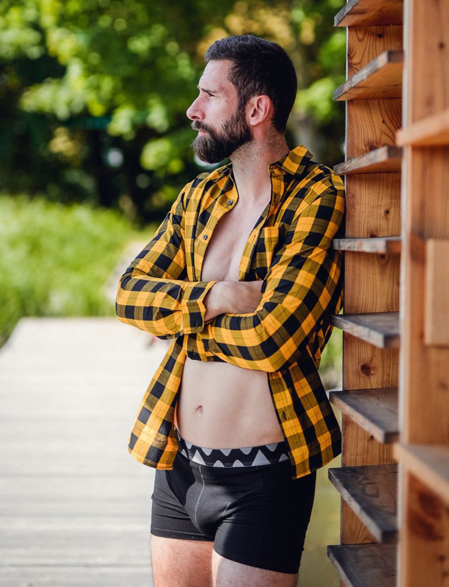 Boxeri bărbătești Evans Black