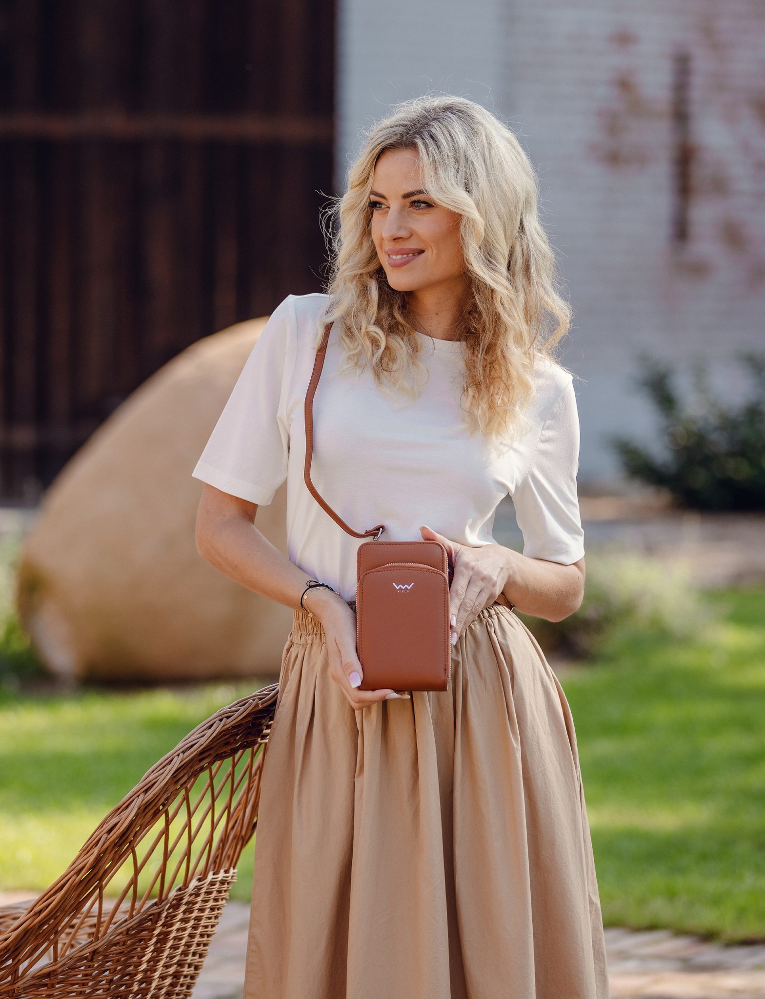 VUCH Rosia Brown Wallet