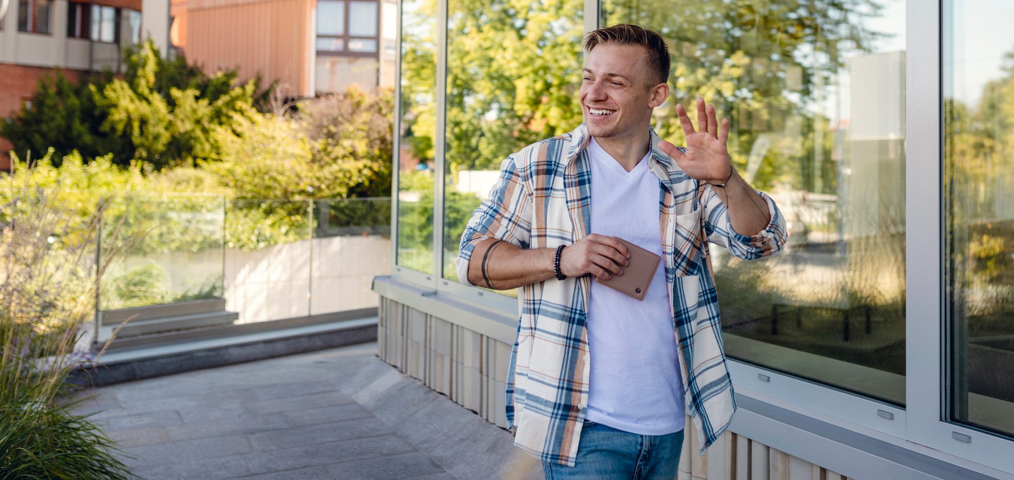 VUCH Crew Dusty Beige Wallet