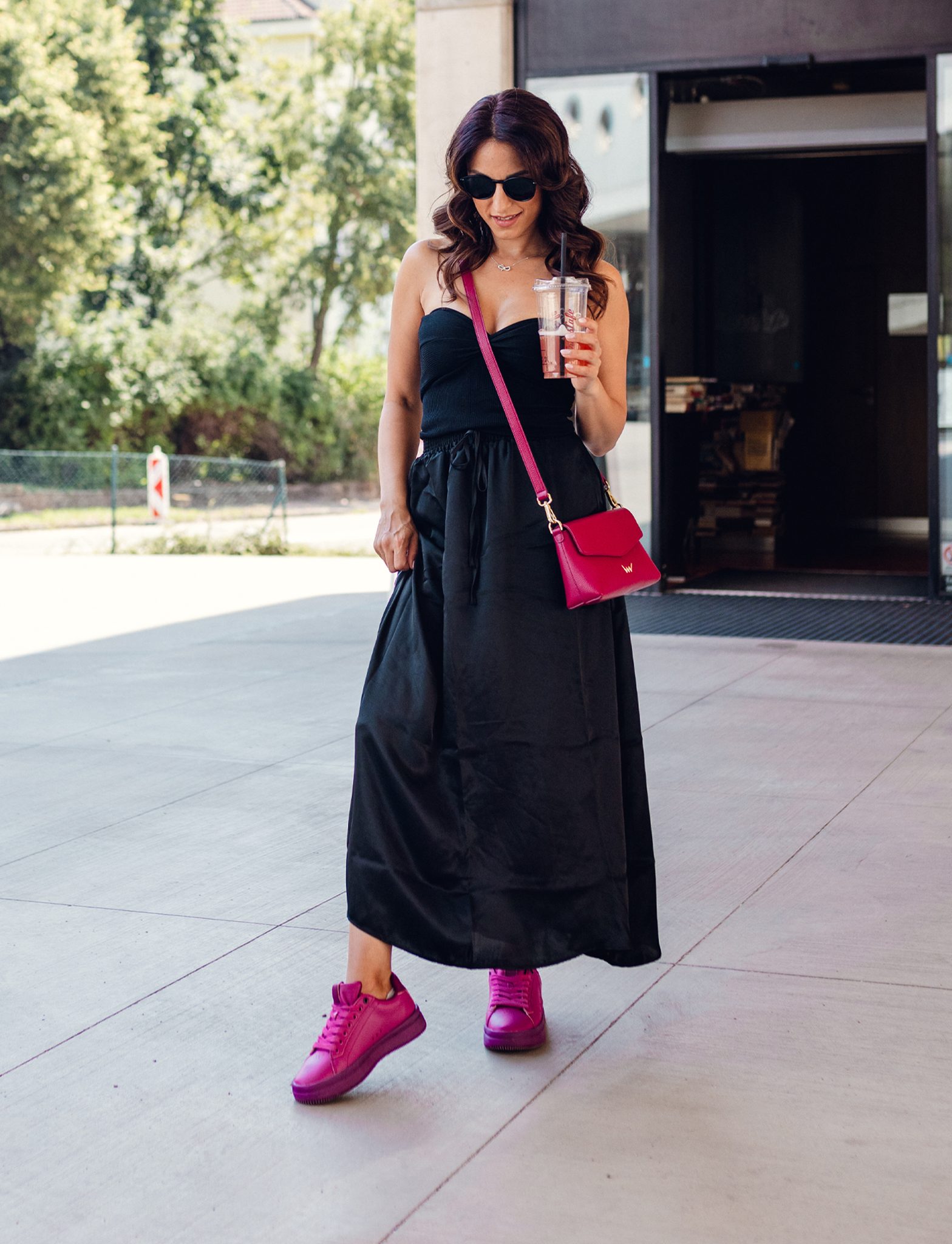 VUCH Lucky Purple Sneaker