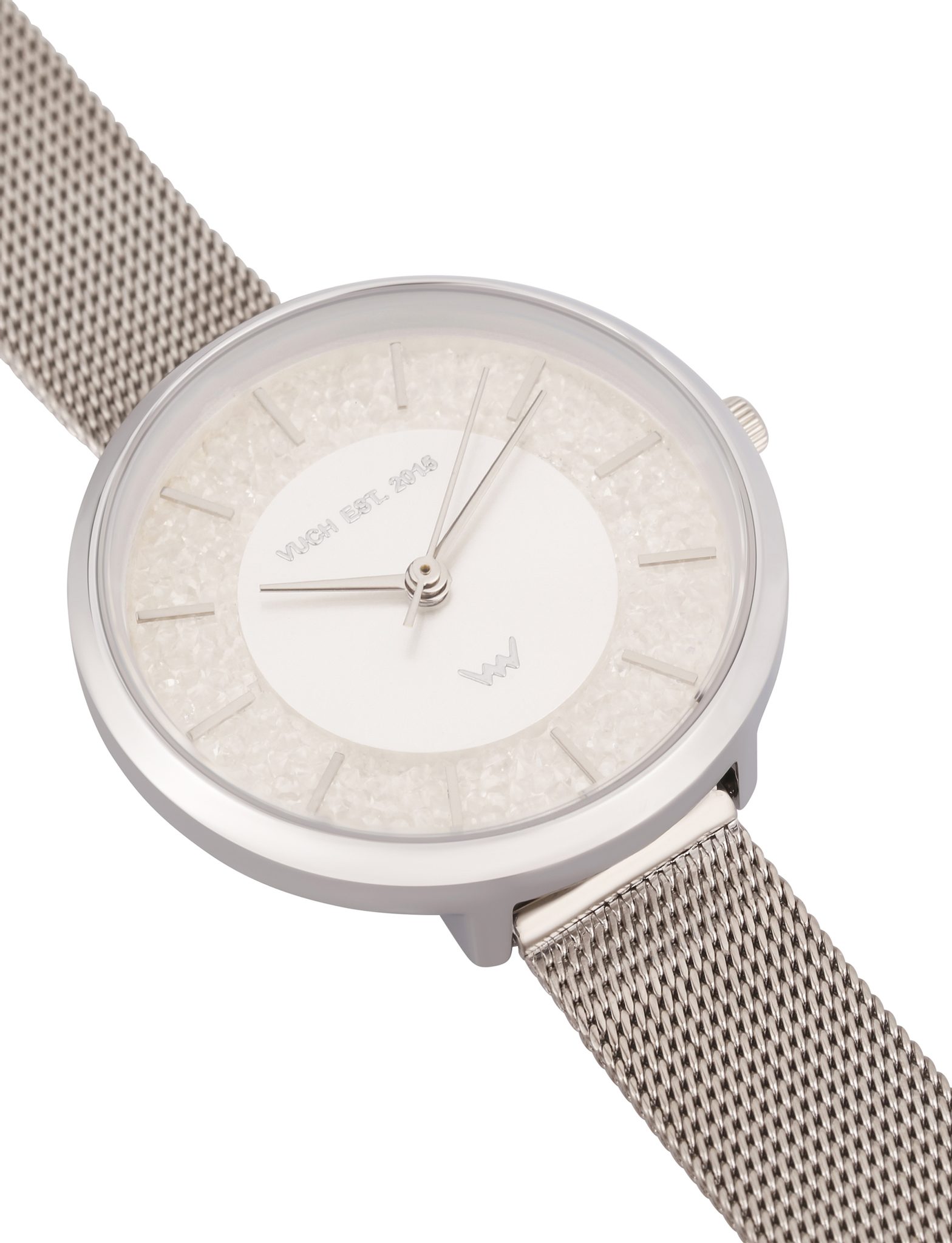 Ceas de damă Sparkly Light Silver