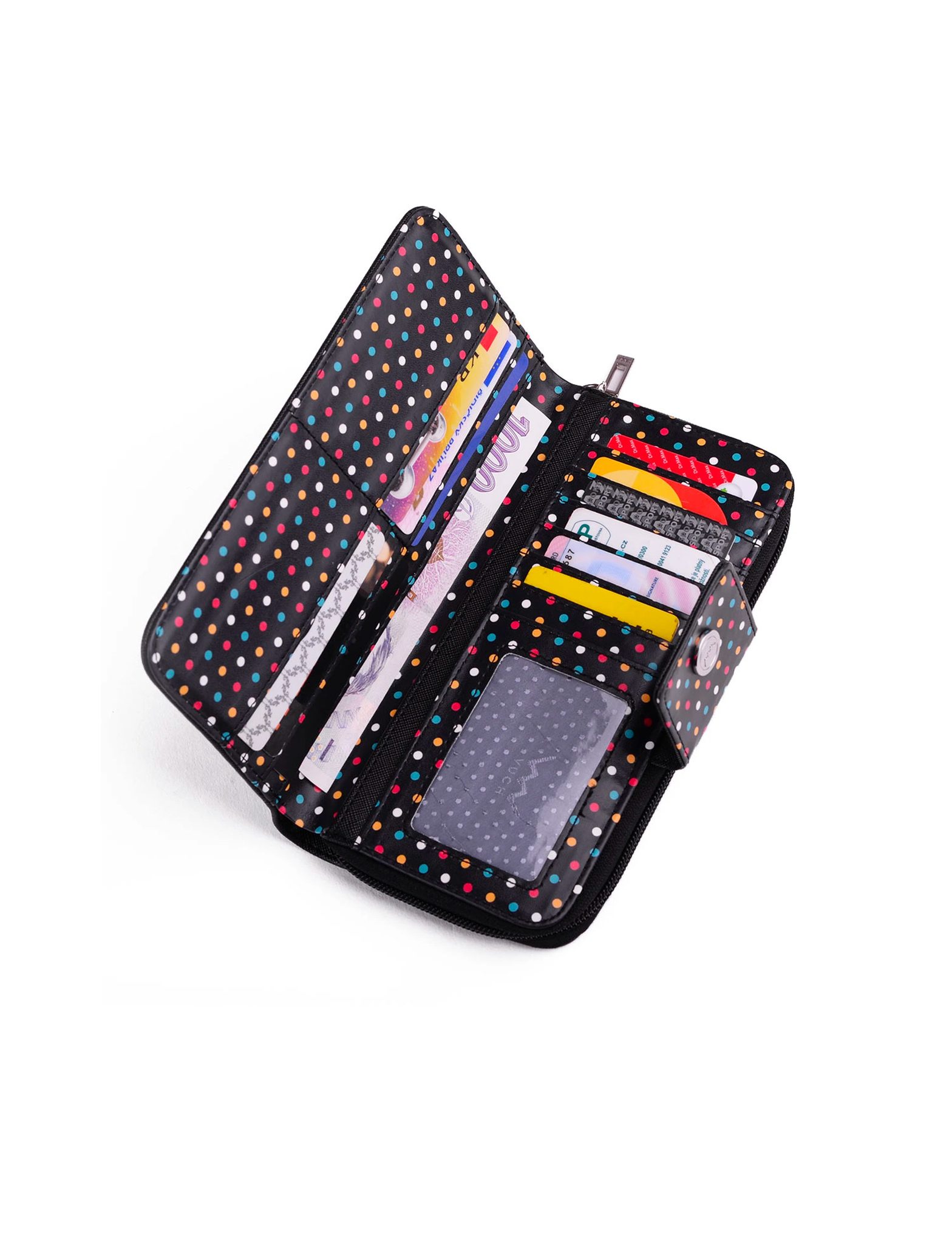 Portofel dama VUCH Black Dots Collection