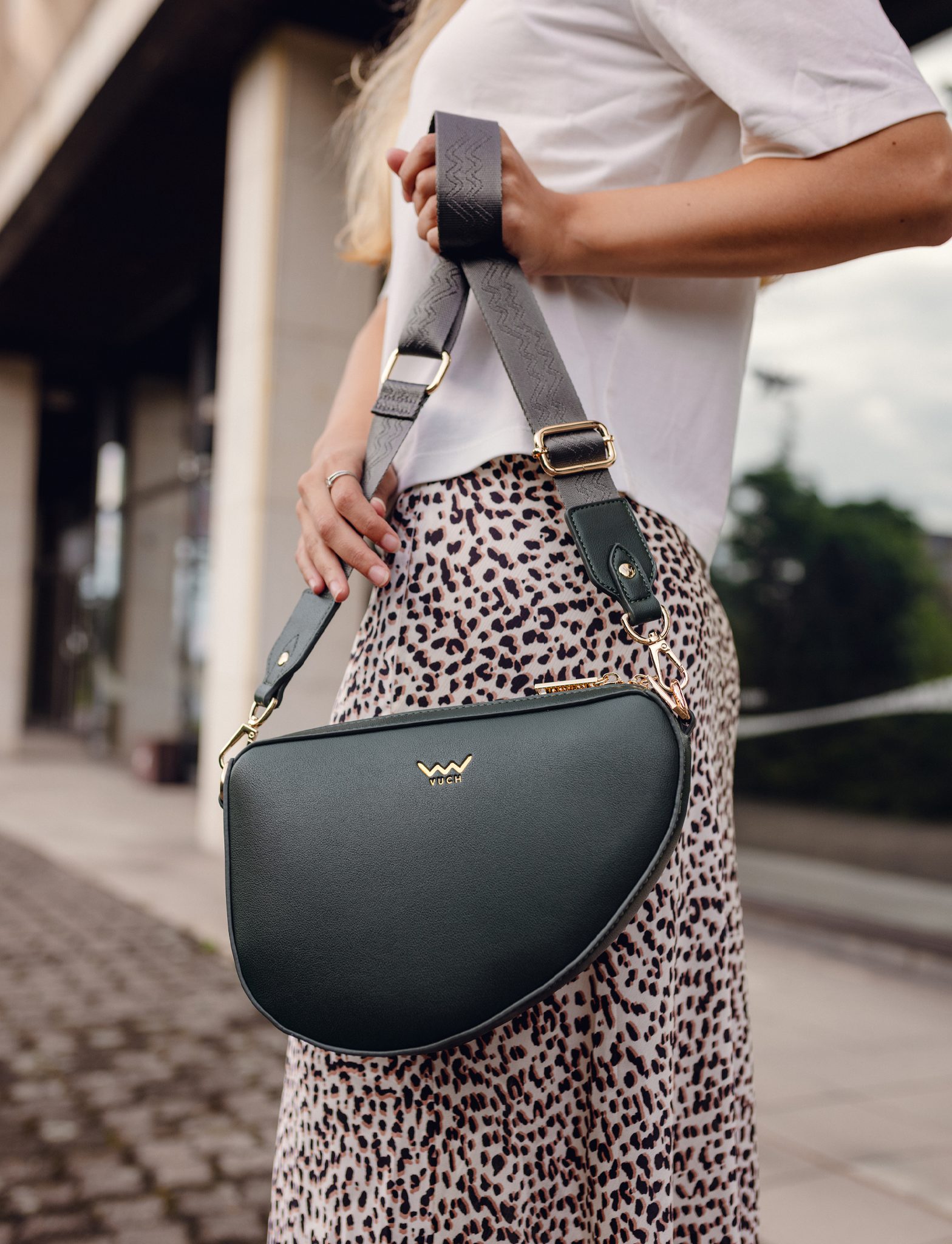 VUCH Larrel Green Handbag