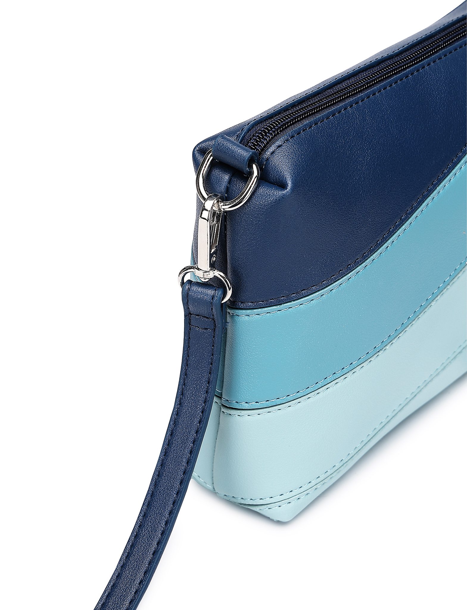 VUCH Coalie Striped Blue Handbag