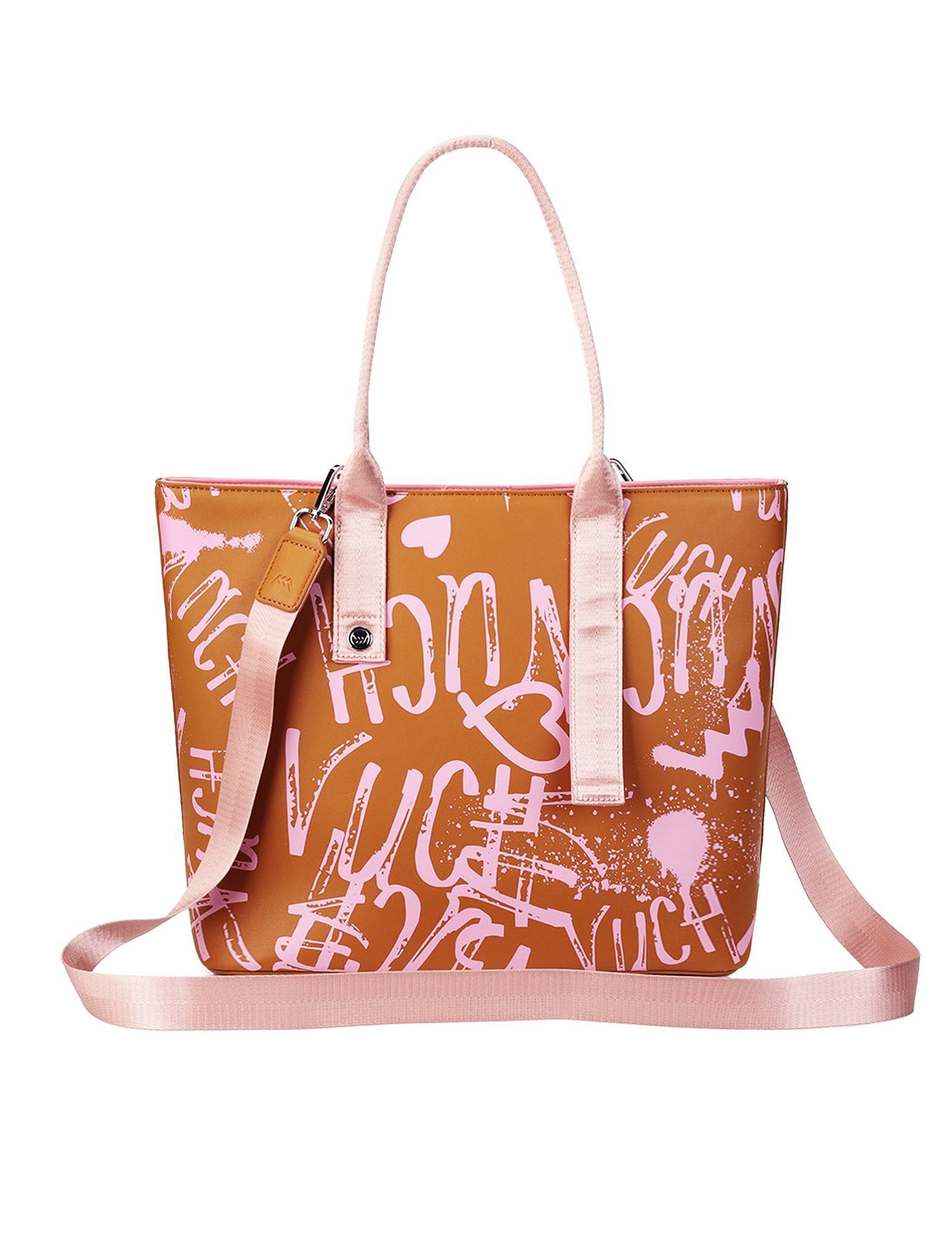 VUCH Wennie Grafitti Brown Handbag