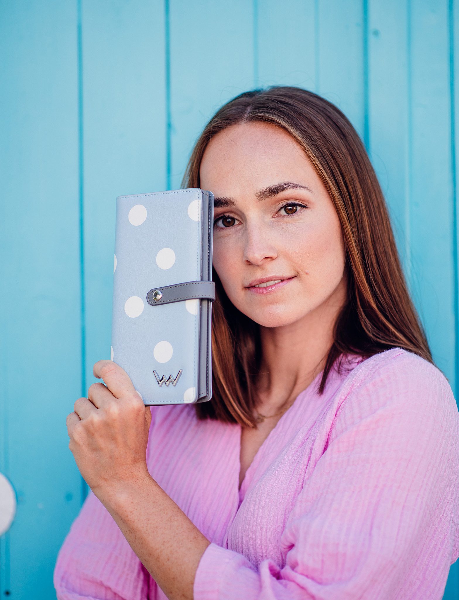 VUCH Cissy Light Blue Wallet