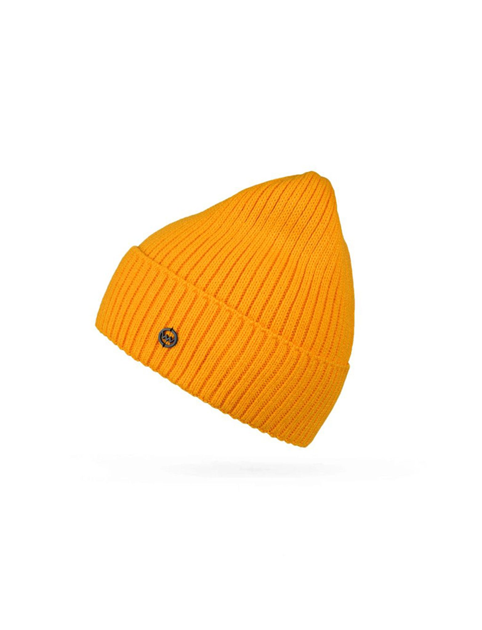 Căciulă galbenă tricotată Vuch