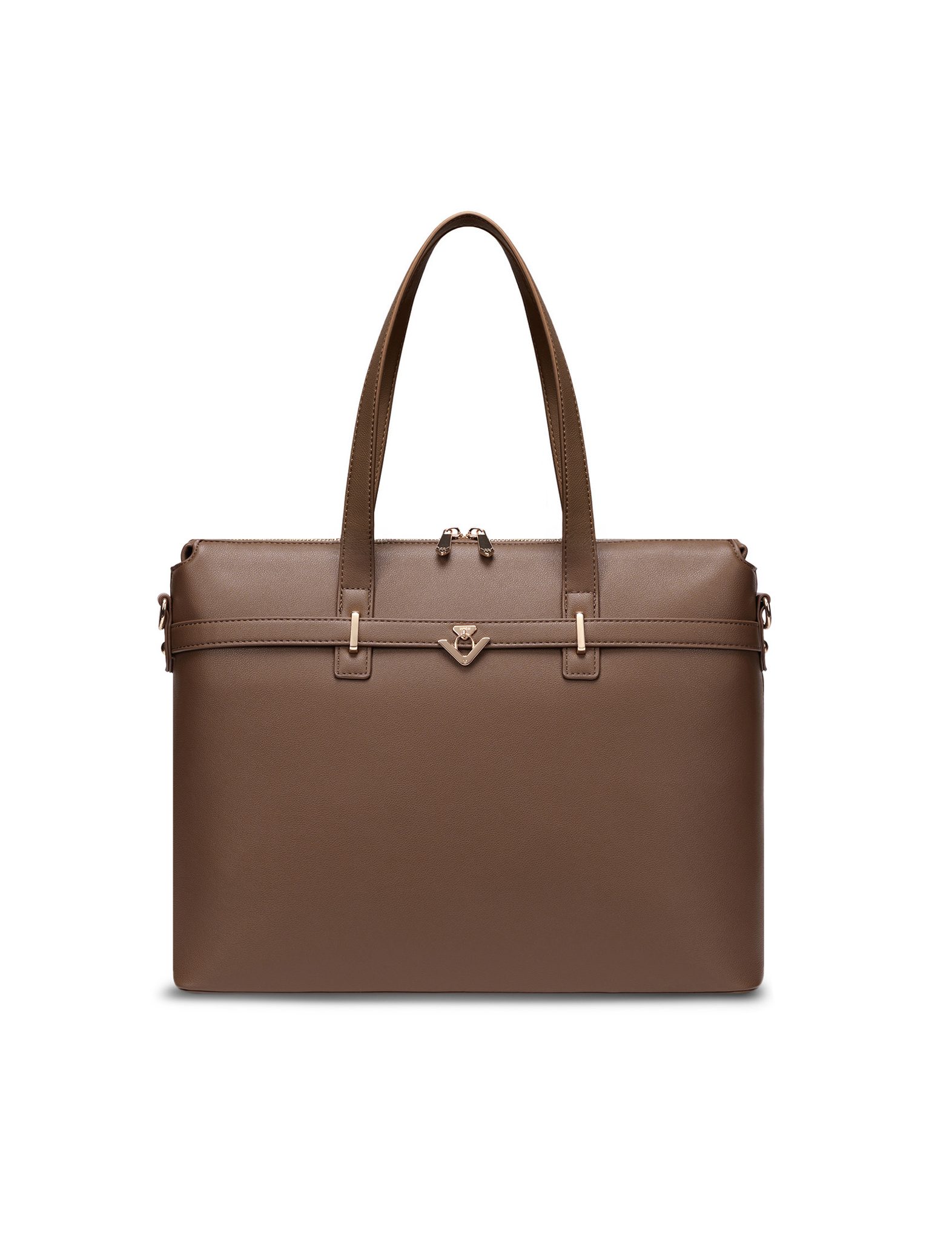 Hnedá kabelka na notebook Nyara