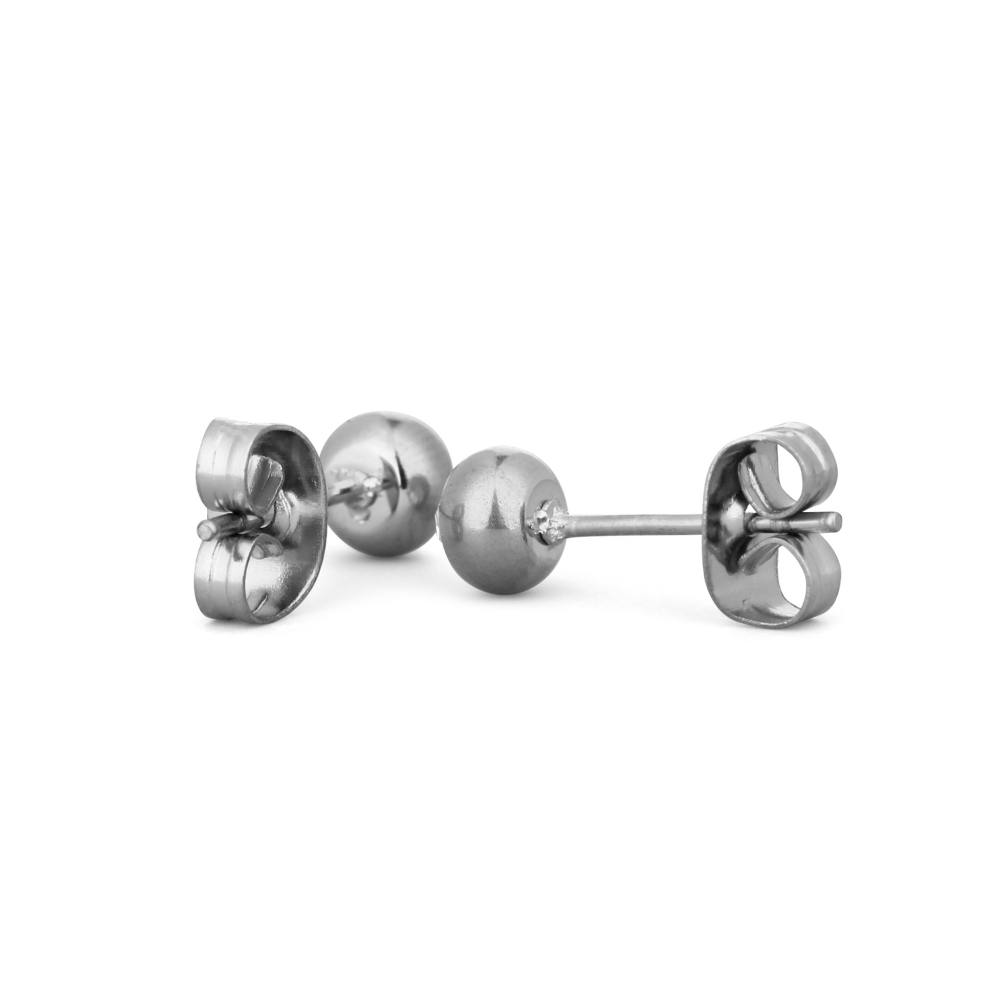 Gem Silver Earrings