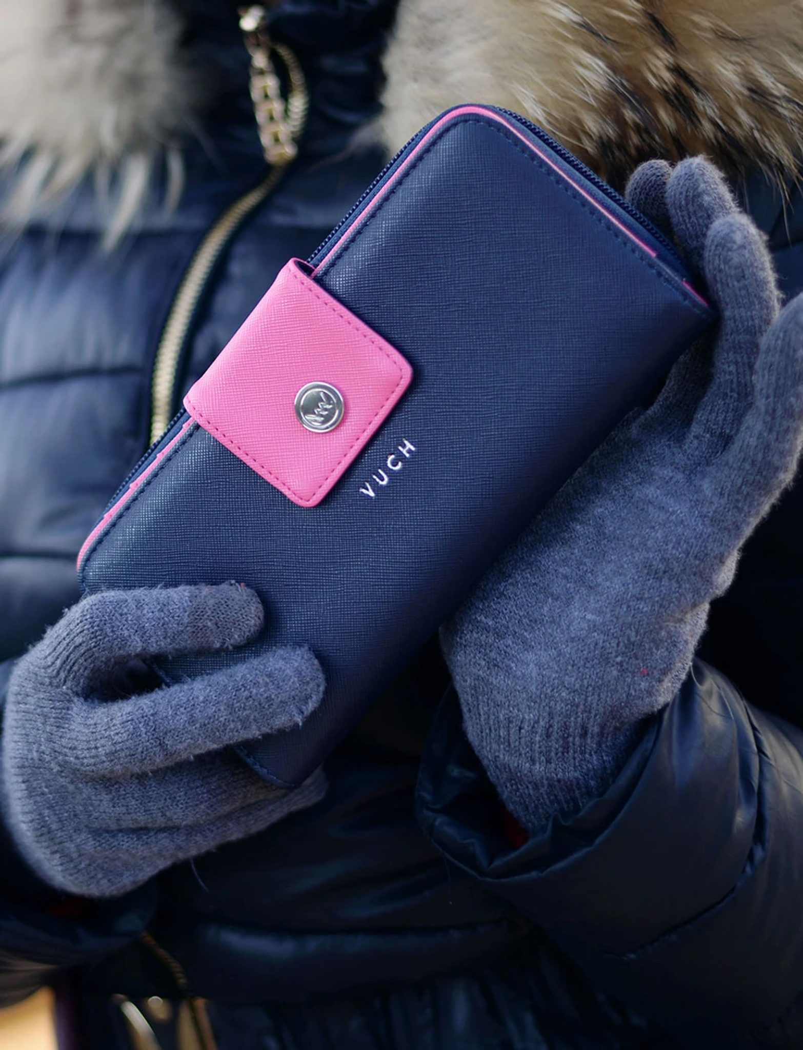 Portofel dama VUCH No Dots Collection