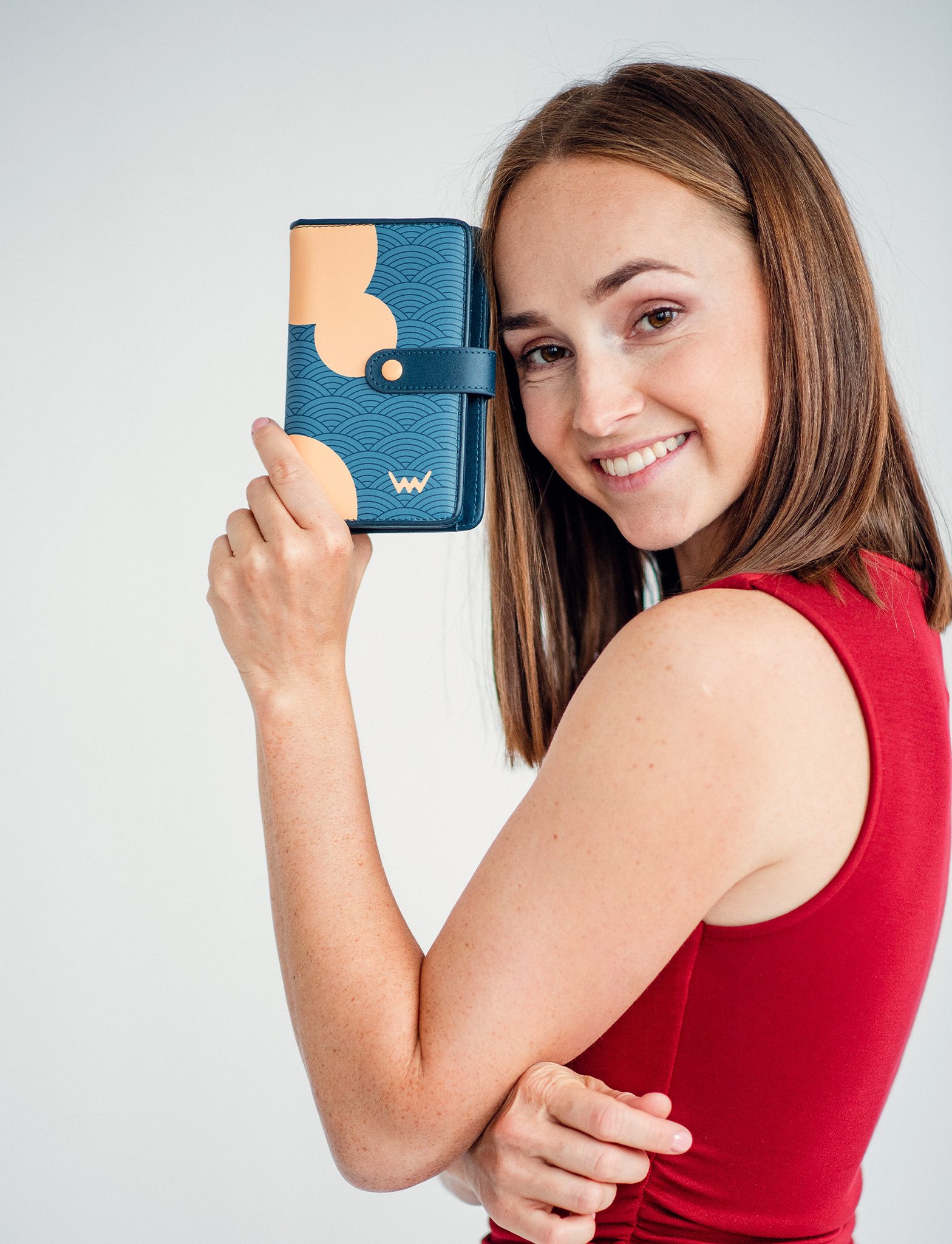 VUCH Lance Nami Blue Wallet