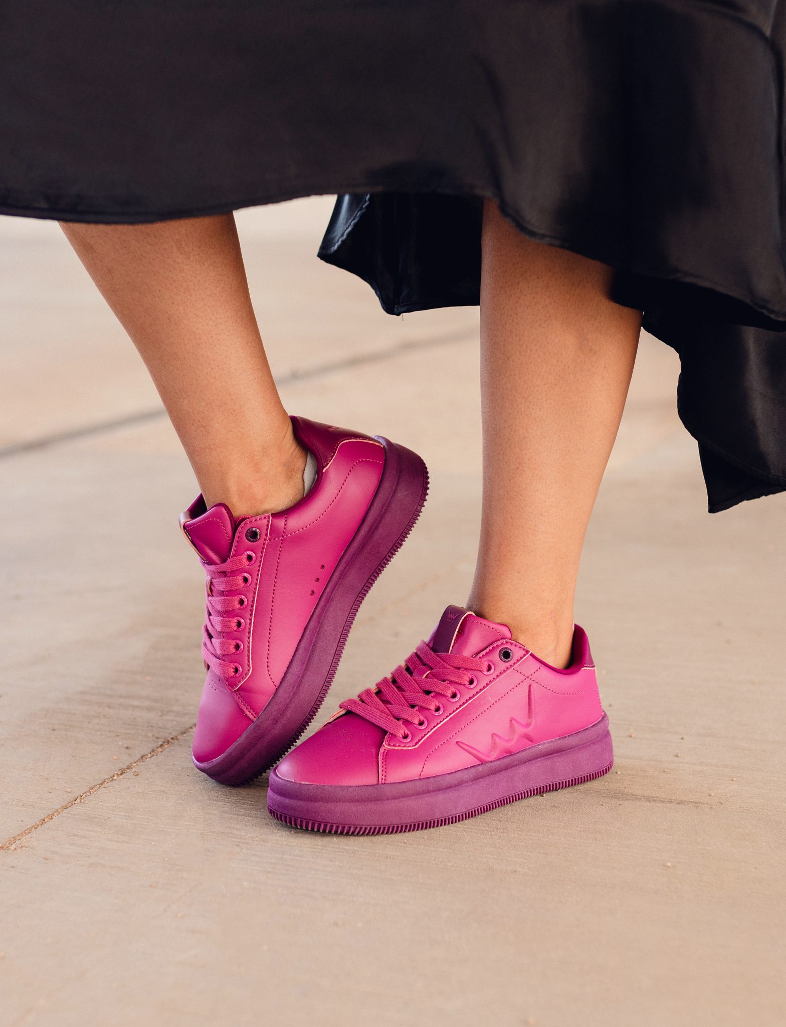 VUCH Lucky Purple Sneaker