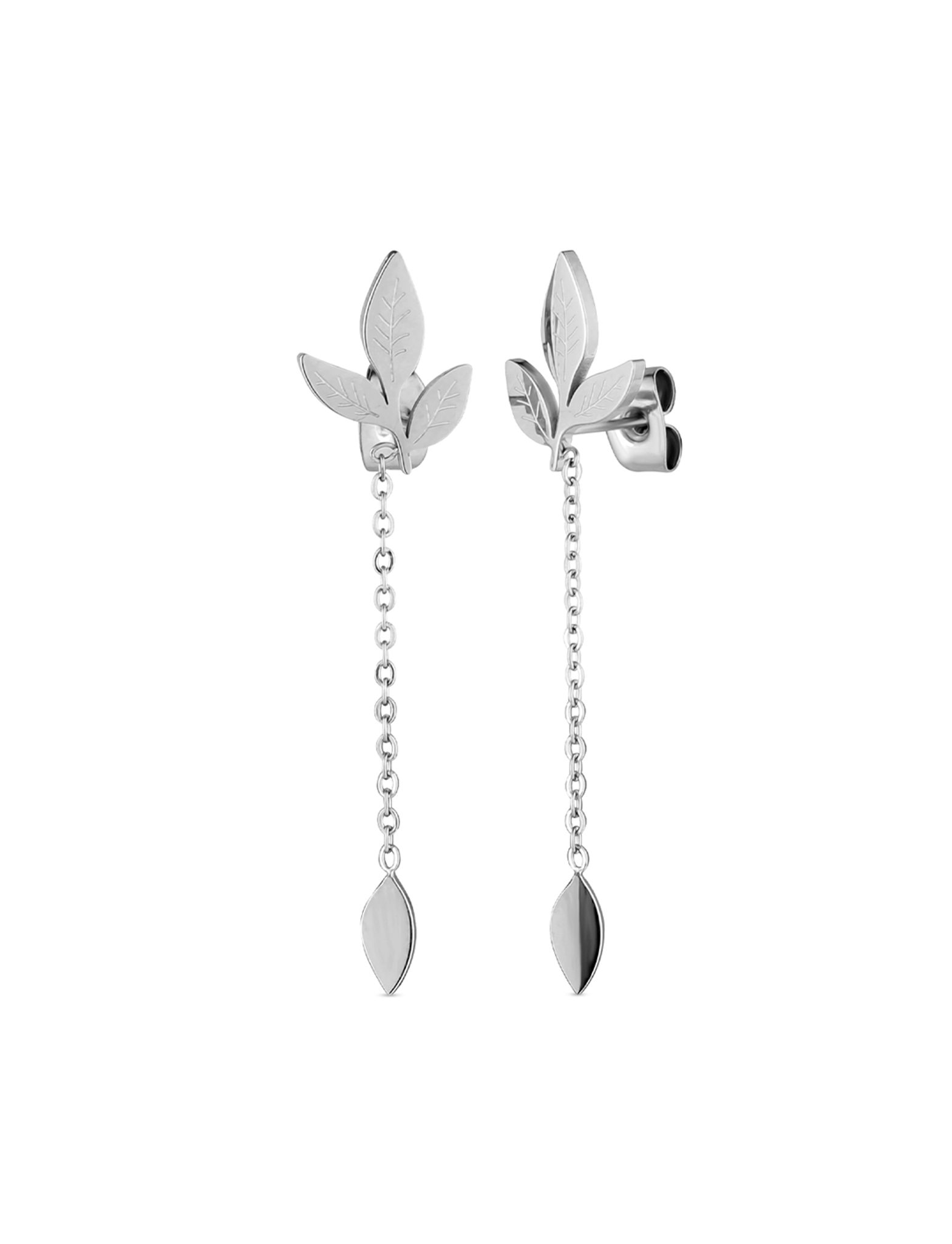 Gleam Silver Earrings