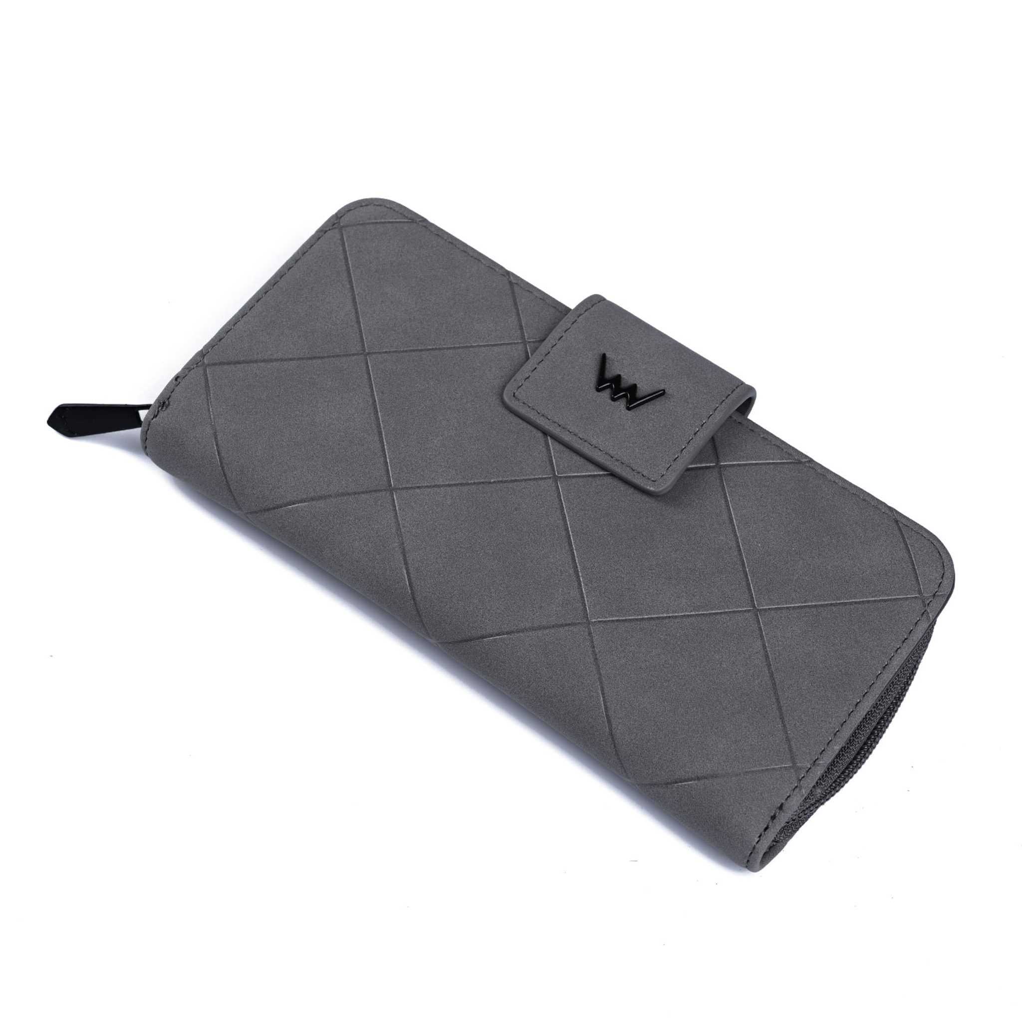 Portofel elegant gri Noelle Grey