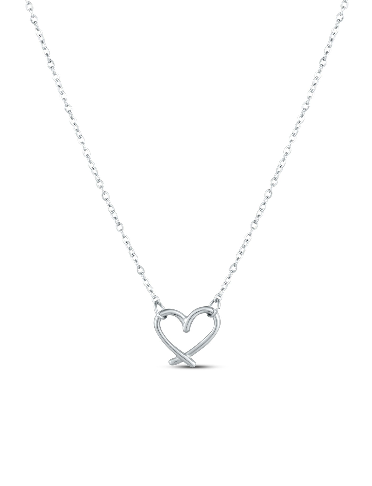 Strieborný náhrdelník Emery