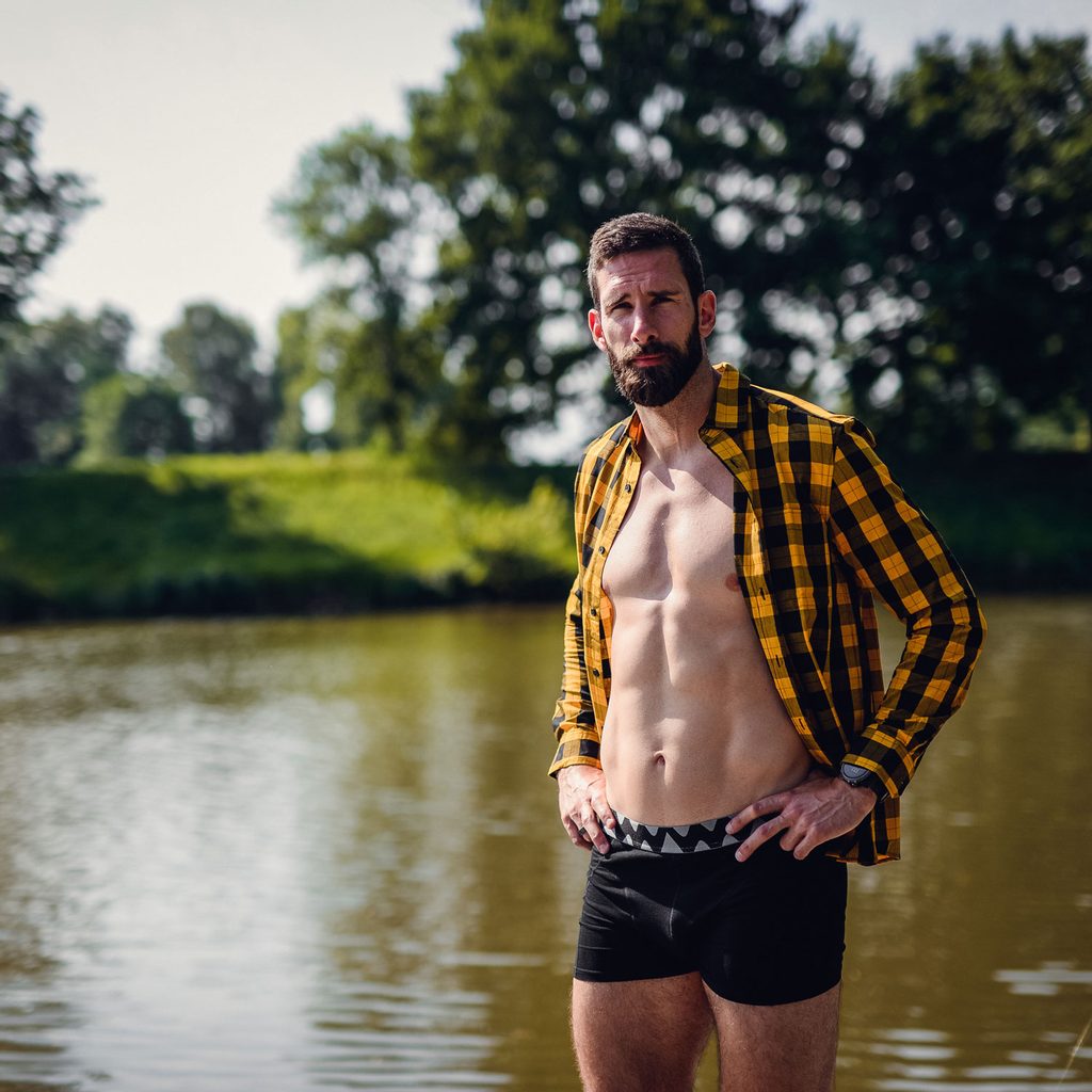 Boxeri bărbătești Evans Black