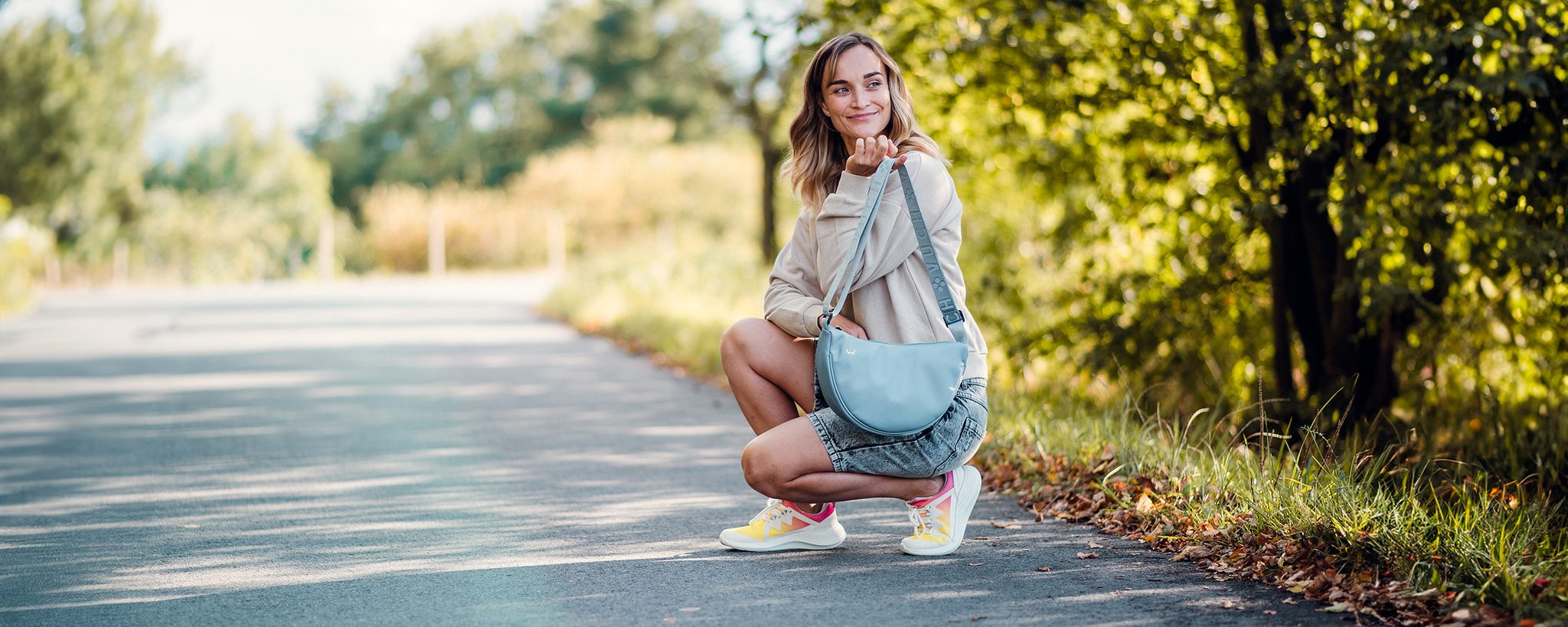 VUCH Clorinda Blue fanny pack
