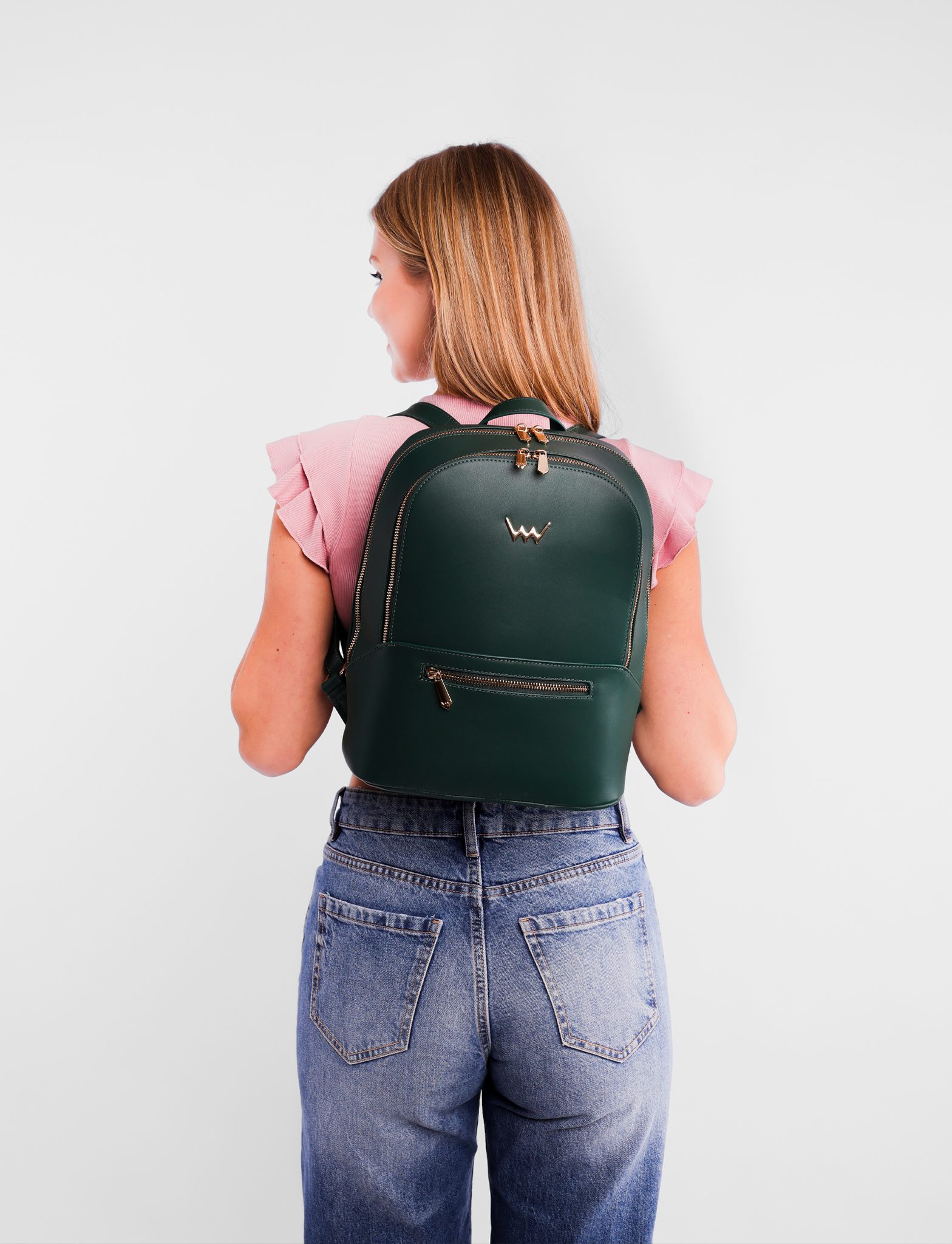VUCH Meriel Green city backpack