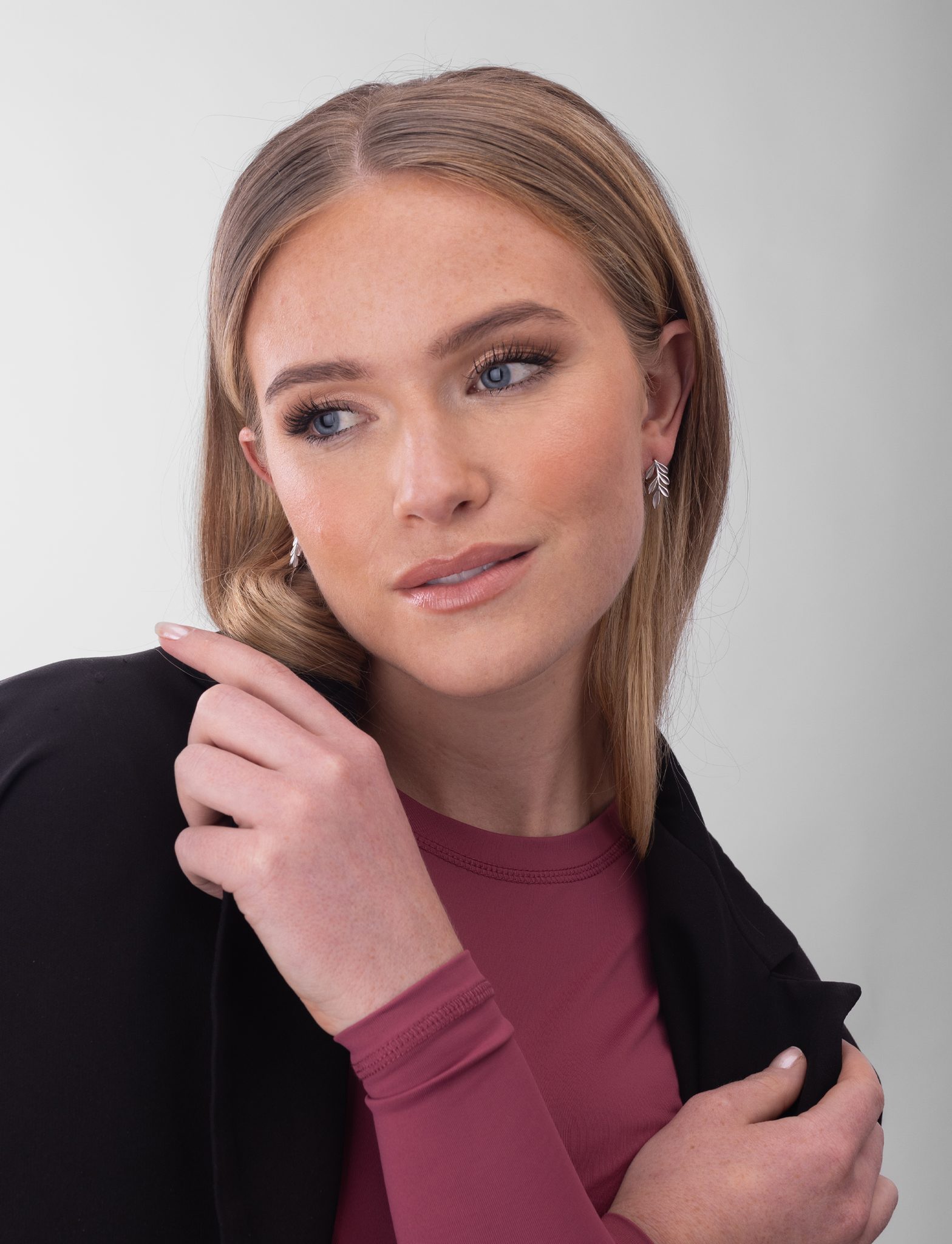 Cercei din argint Floriana