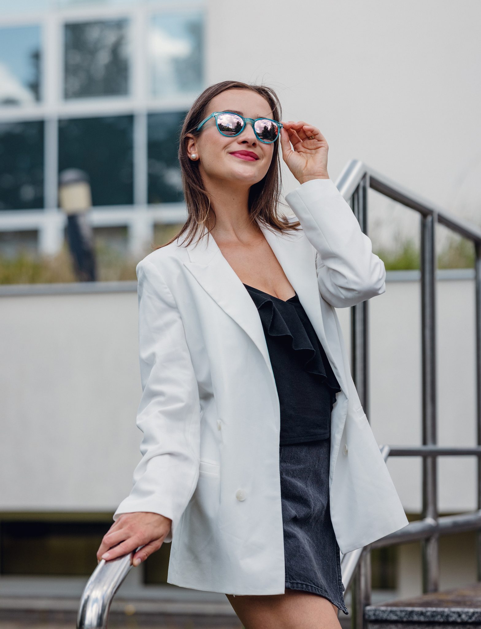 Mitzi Transparent Blue