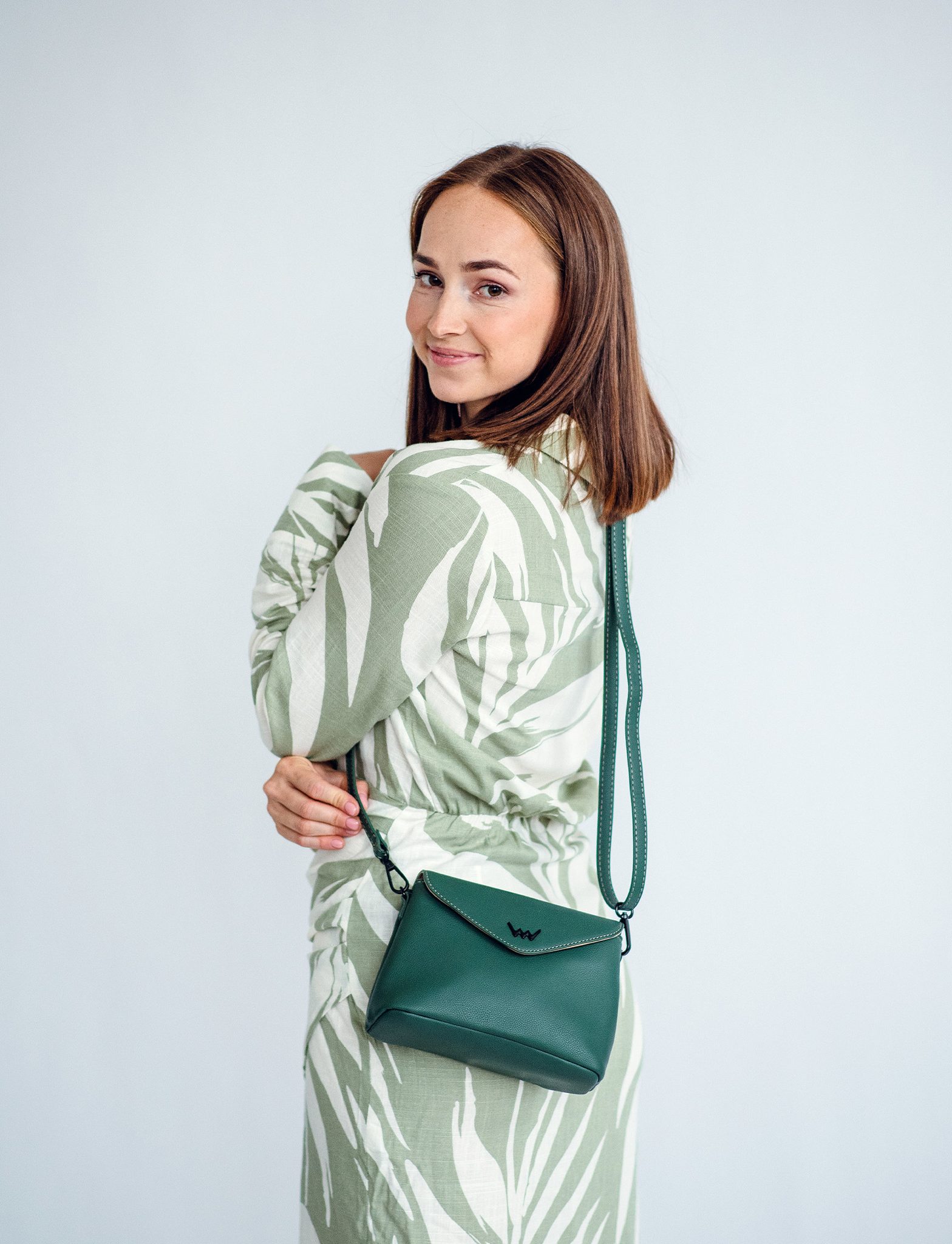 VUCH Byrsa Mini Green Handbag