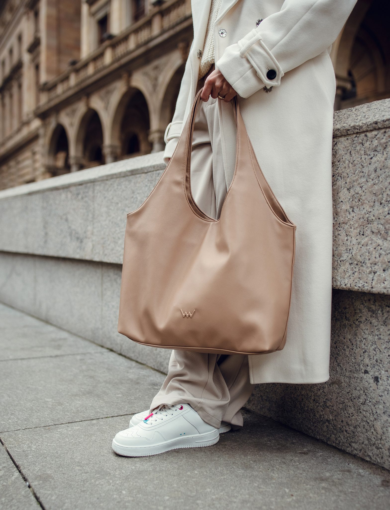 Geantă mare Eileen bej