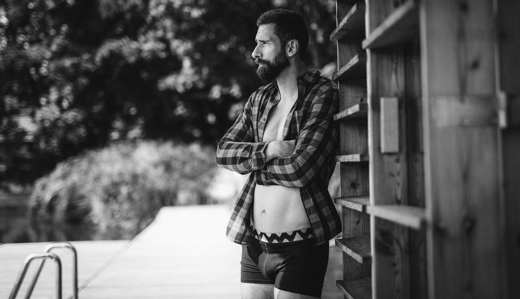 Boxeri bărbătești Evans Black