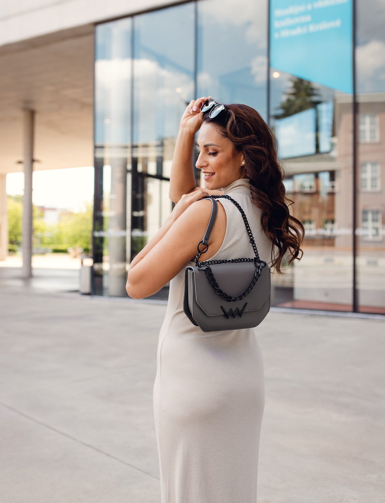 VUCH Rowen Grey handbag