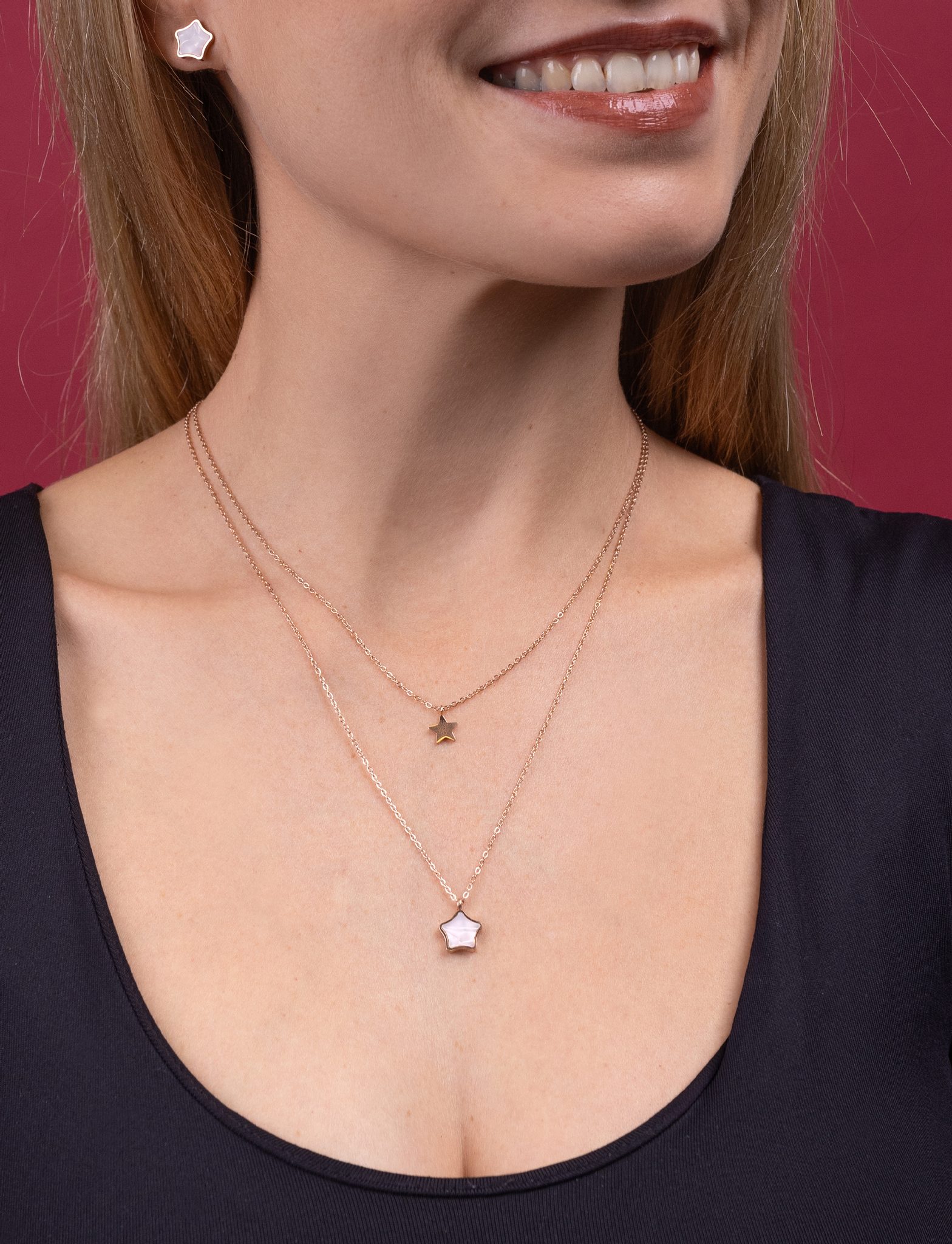 Moore Rose Gold Necklace