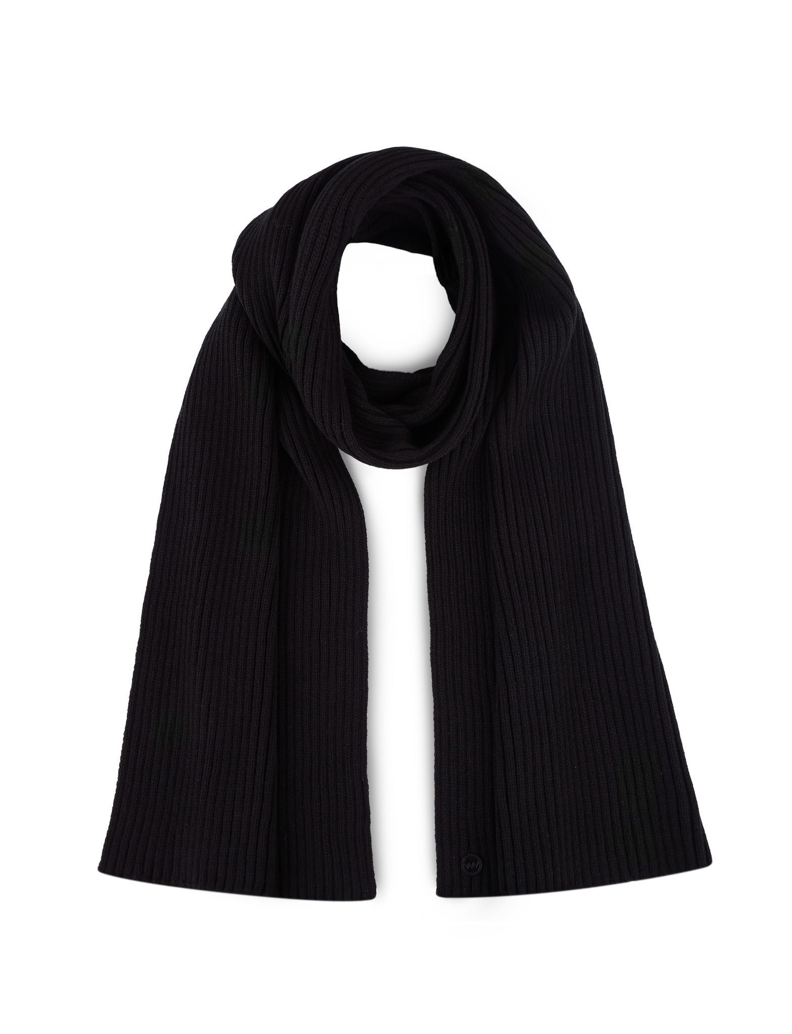 Черен плетен шал Rowdy SC