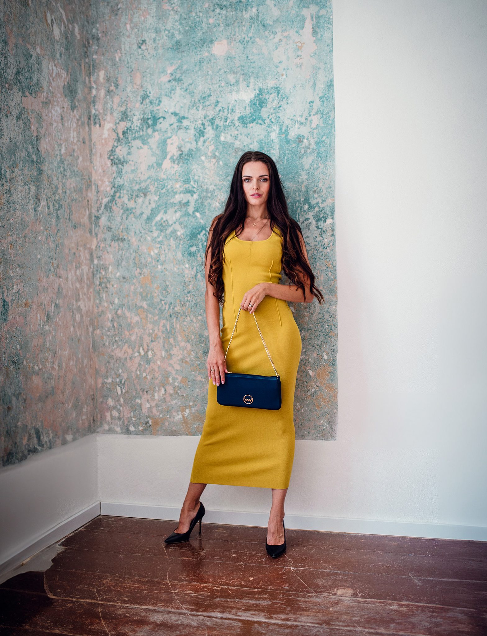 VUCH Hazell Dark Blue Handbag