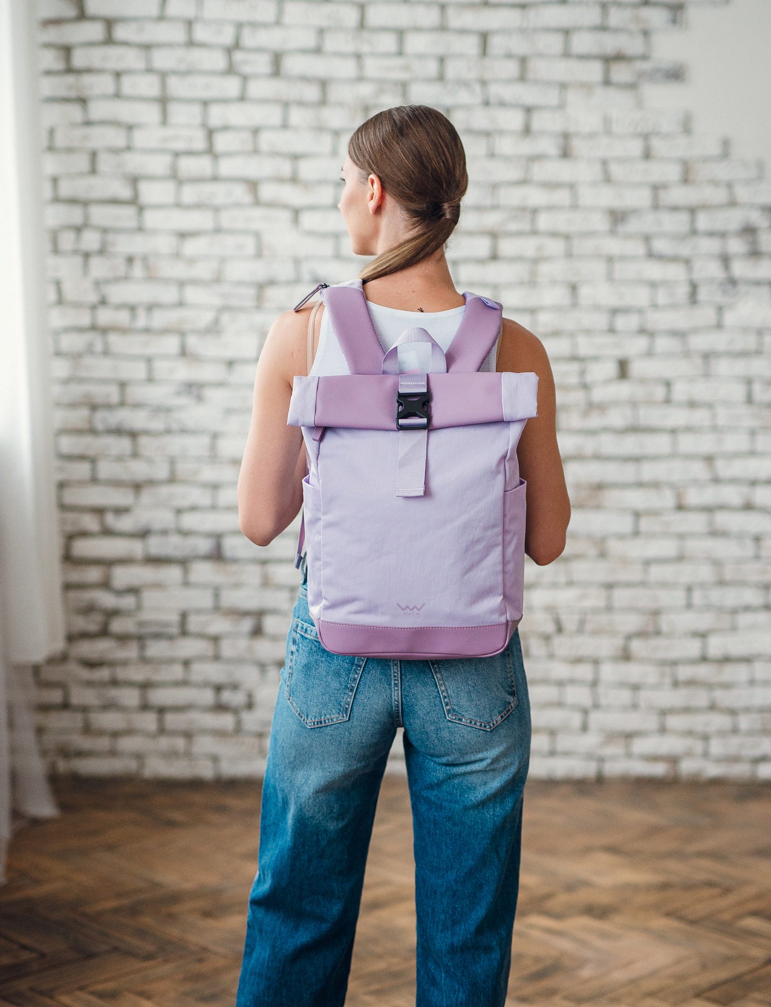VUCH Virion Purple city backpack