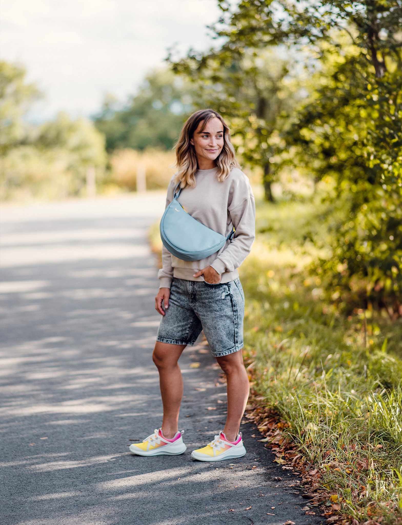 VUCH Clorinda Blue fanny pack