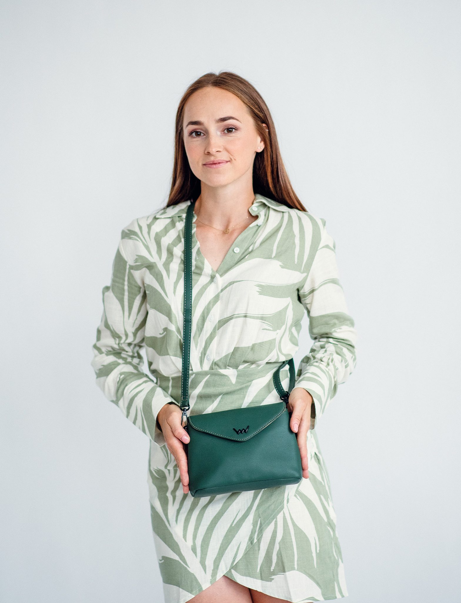 VUCH Byrsa Mini Green Handbag