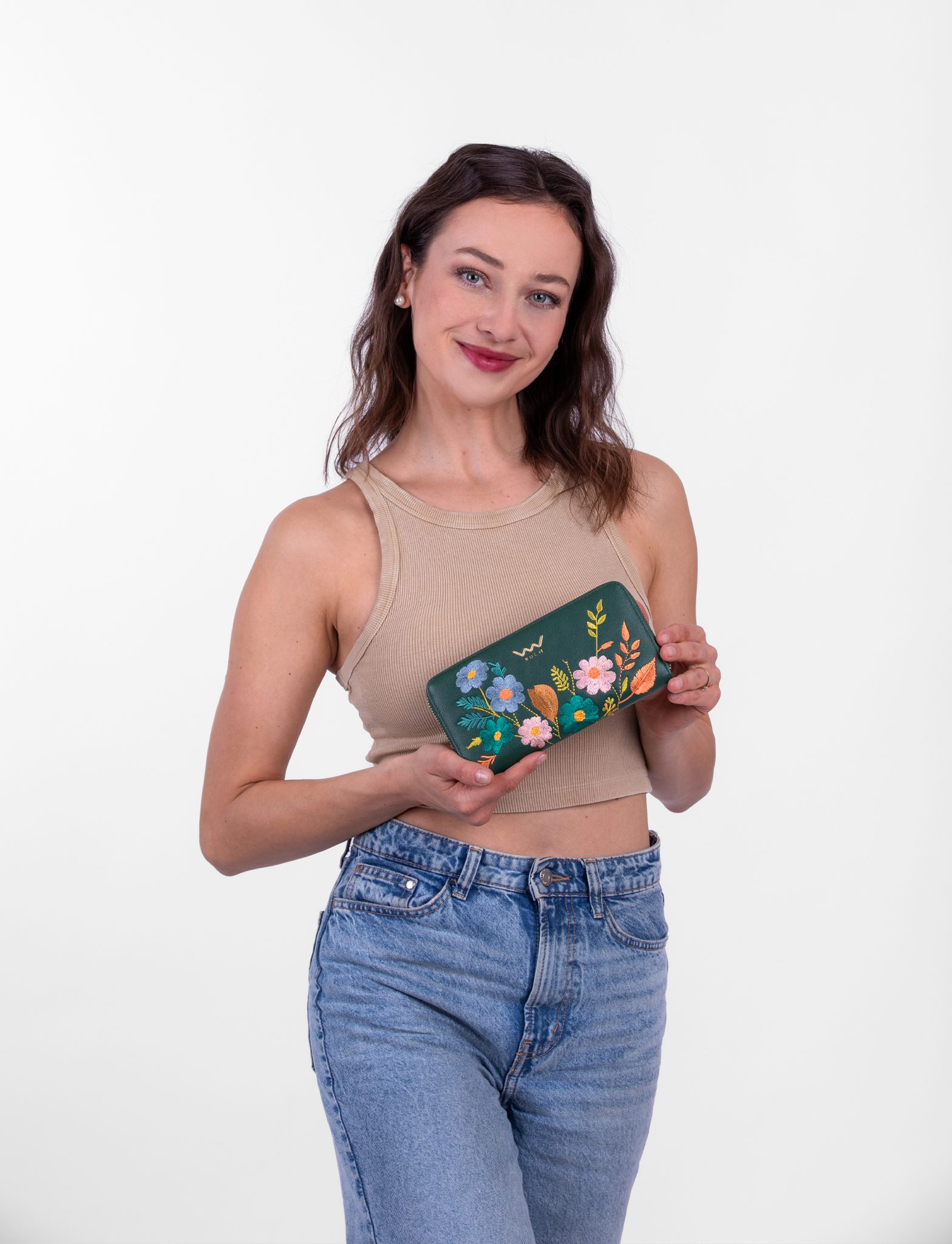 Nightie Nicci Flowers Green