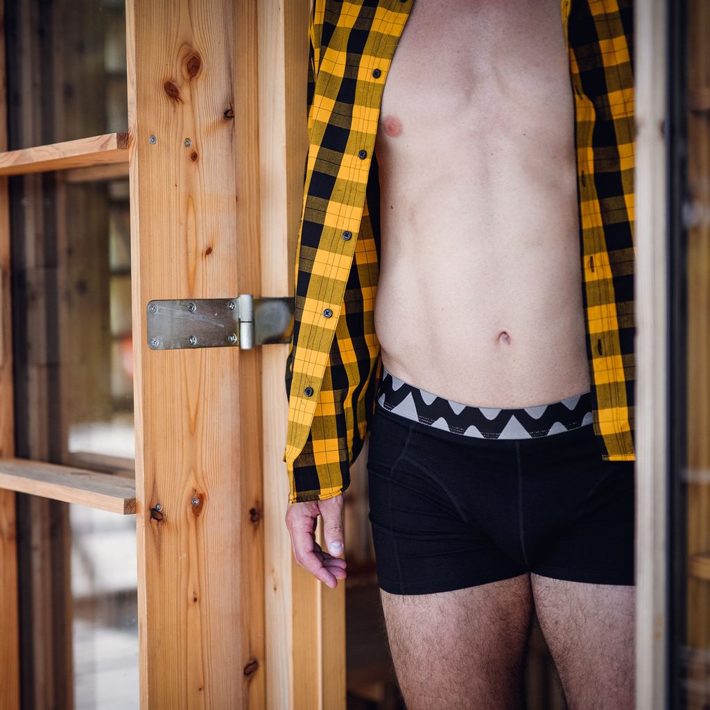 Boxeri bărbătești Evans Black