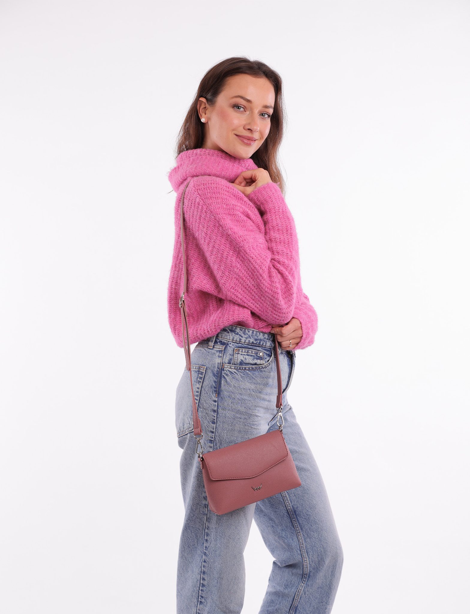 Geantă Silvano Roz Pădure