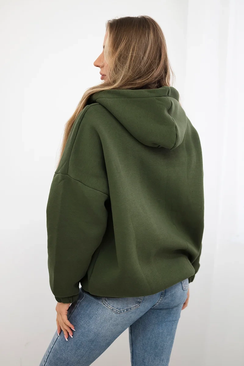 Khaki hoodie
