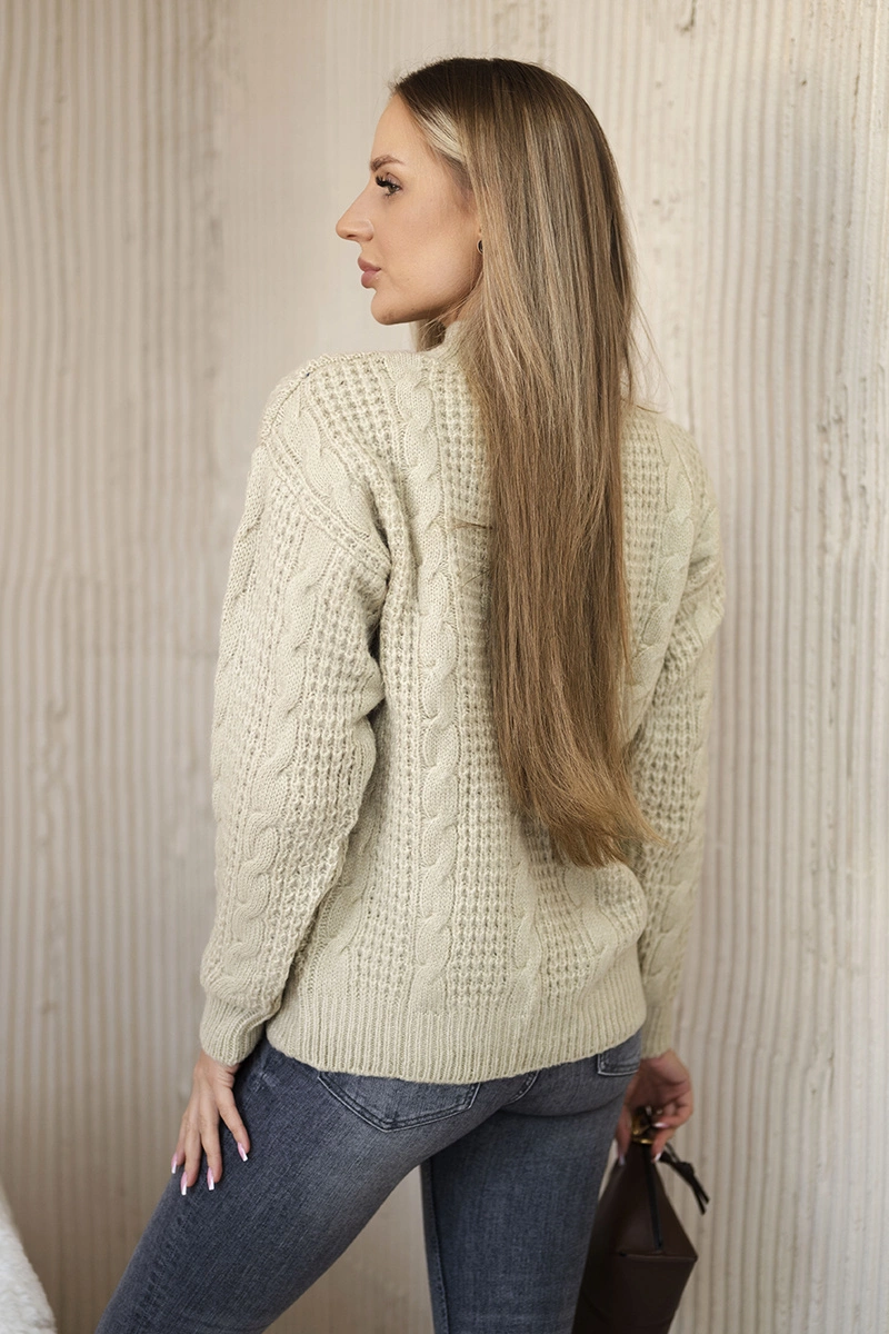 Pullover sweater light beige