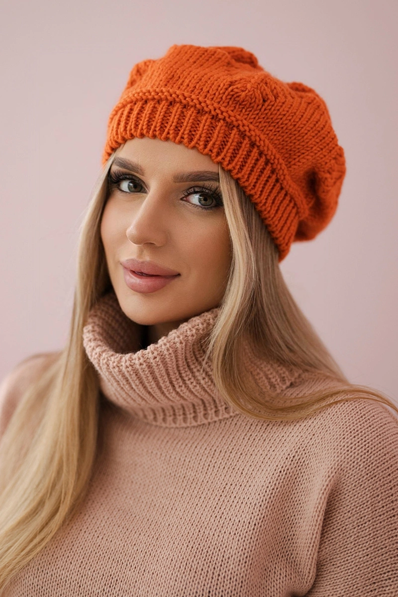 Kesi Dámska čiapka Sofia K369 oranžová