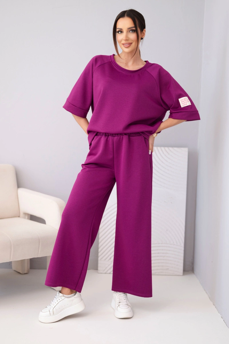 Комплект от дамски суитшърт и панталон Kesi Włoski