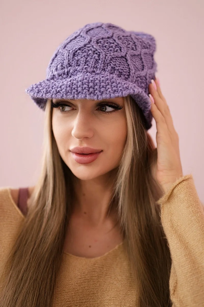 Kesi Čapica с fleece Roma Bis K235 fialový