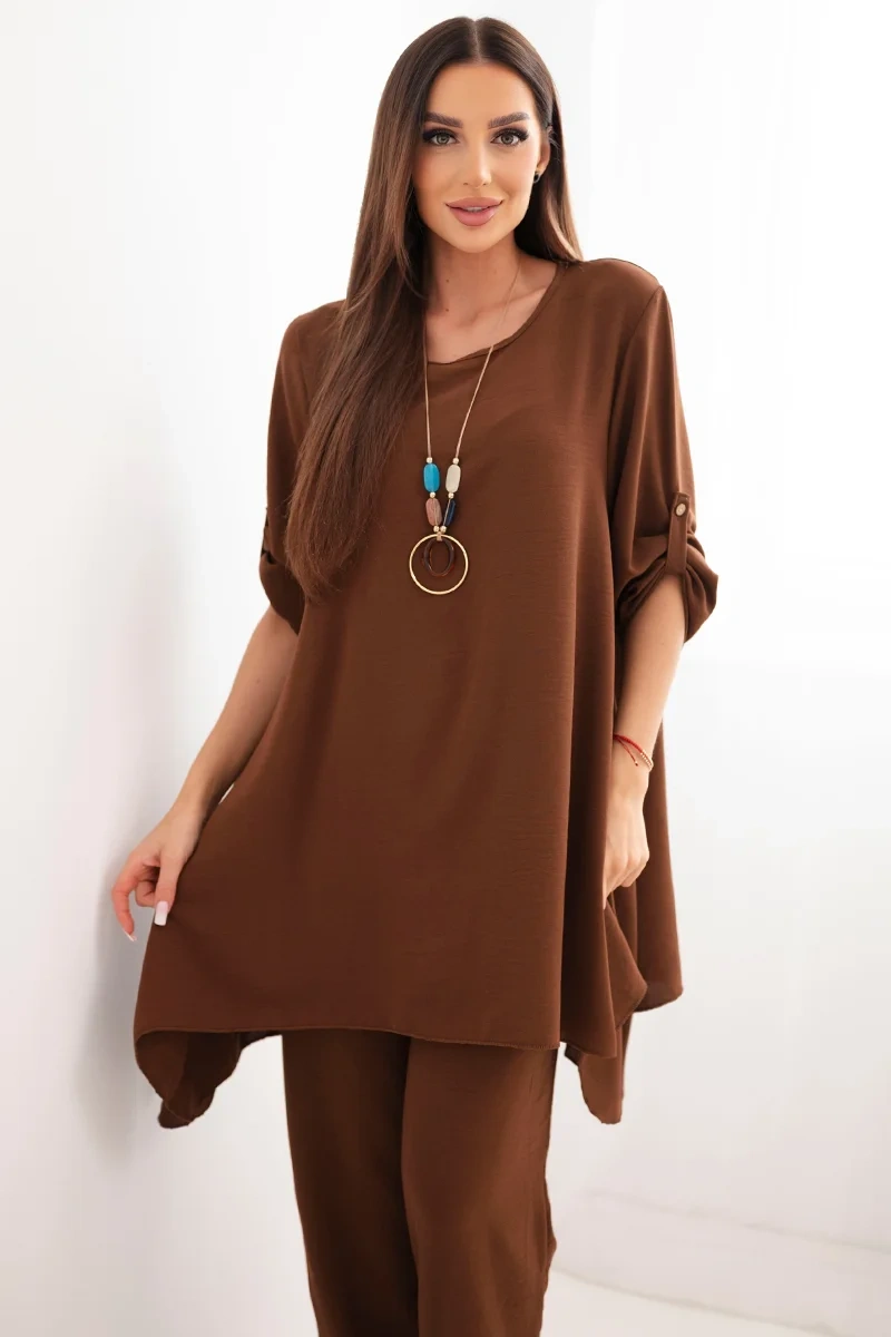 Kesi Włoski Sada halenky + kalhot s přívěskem Velbloud