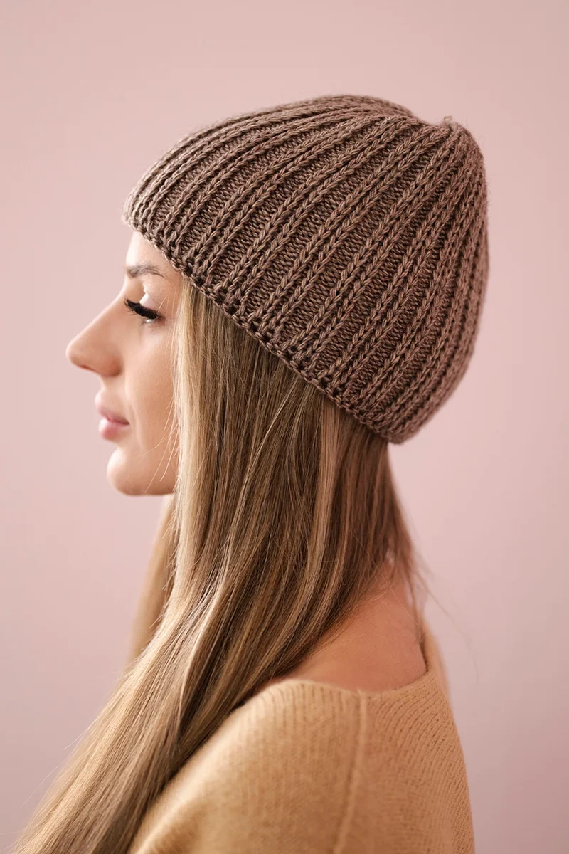 Women&#039;s cap Rebeka K345 mocca