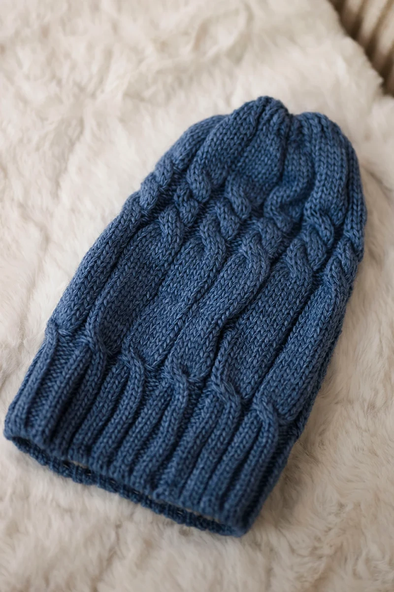 marka niezdefiniowana Cap with fleece Iwona K221 jeans