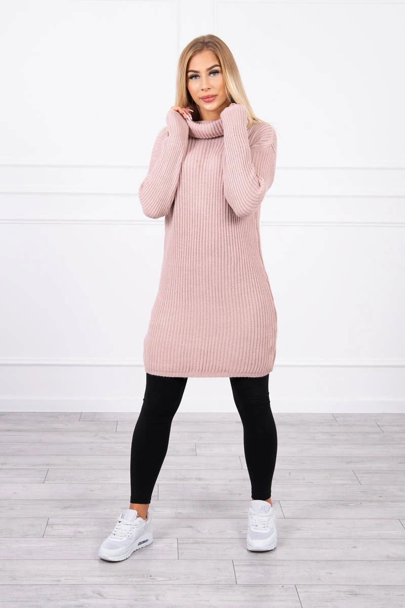 Kesi Sweater with golf powdered pink