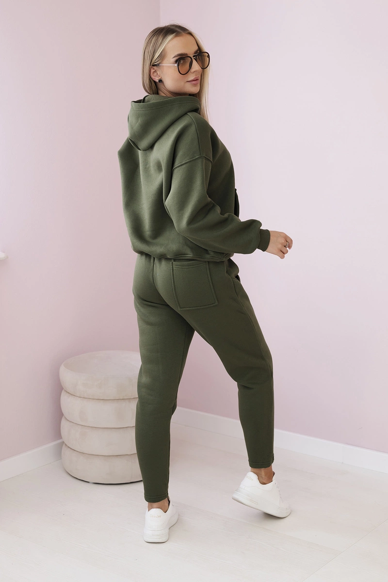 Women's Fashion Tracksuit - Khaki