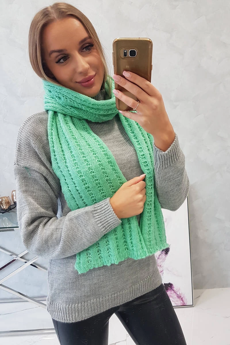 SL40 Women&#039;s scarf dark mint