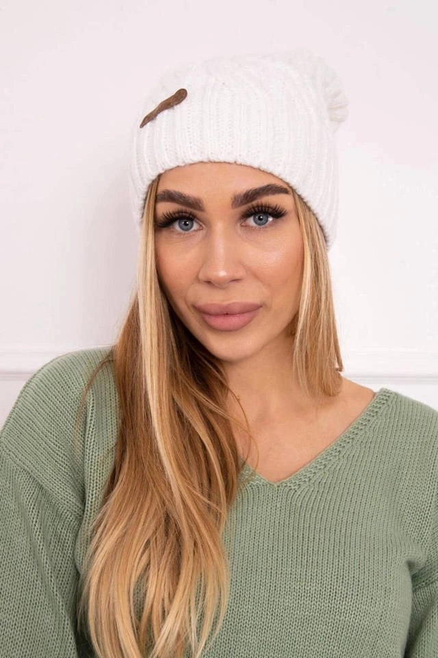 Kesi Fleecová čepice Paulina K227 bílá