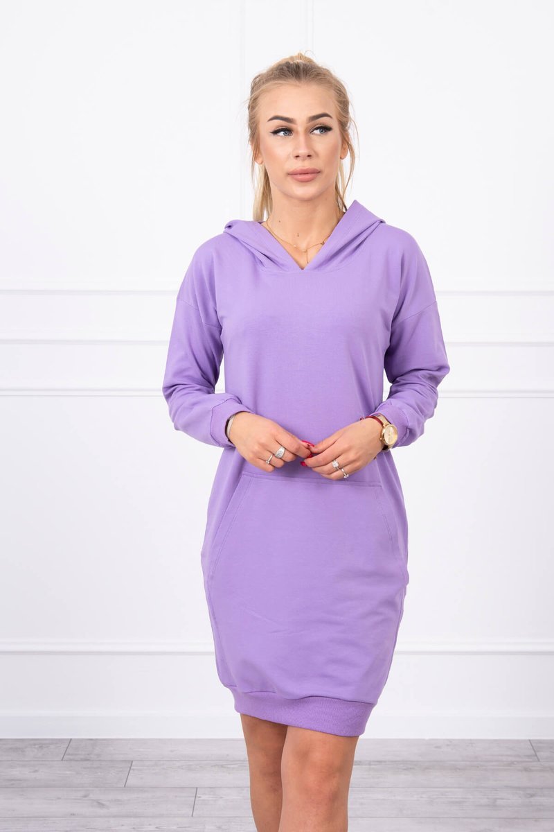 Purple Dress With Hood